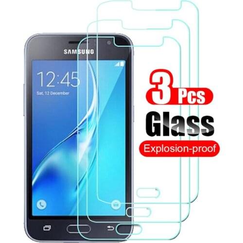 3Pcs For Samsung Galaxy J1 2016 Tempered Glass HD Screen Protector On For Samsun Galaxi J1 J120F SM-J120f J120M Protective Film