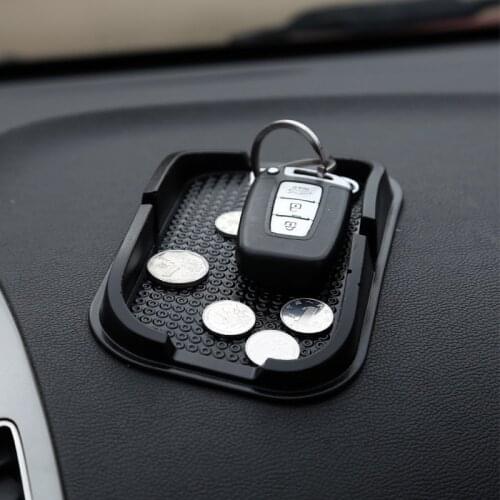 1Pcs Car Dashboard Non Slip Grip Sticky Mobile Phone Holder Mat Anti-skid Silicone Car Mat Auto Interior Accessories Universal