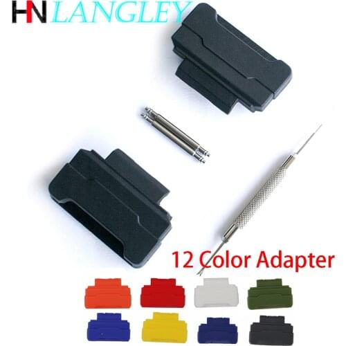 16mm Silicone TPU Plastic Watch Band Adapters for Casio G-Shock DW-5600 DW-6900 GA-100 GDF-100 GL-7200 GLS-5600 GW-M5610 GW-8900