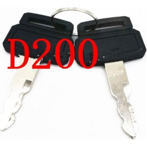 4Pcs D200 Ignition Keys Key for Daewoo Parts