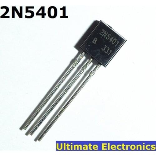 50pcs 2N5401 TO-92 PNP General Purpose Transistor