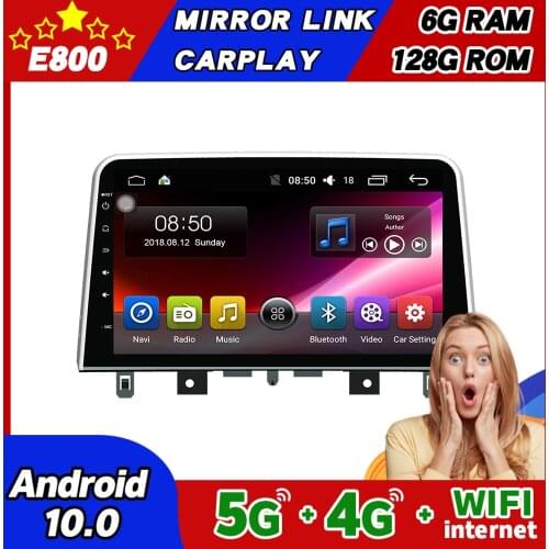 NEW Car stereo with screen 9 Inch 2Din Radio Android 10 Multimedia Autoradio Bluetooth Stereo For JAC Refine S3 2017 Navigation