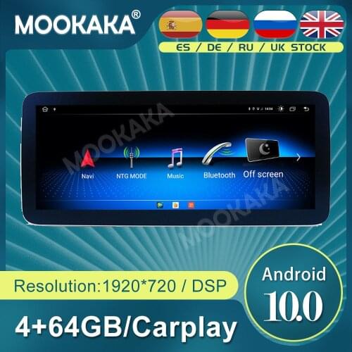 For Mercede Benz GLC-Class X253 V-Class W446 2016 - 2019 Android 10.0 Car GPS Navi Multimedia Player Auto Radio Stereo Head Unit