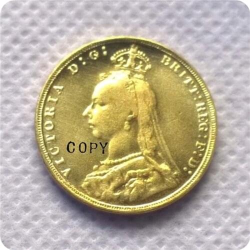 1888 British Gold COPY COIN
