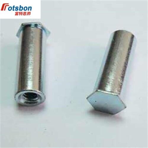 BSO-M3-18 Blind Hole Threaded Standoffs Hex Rivet Self Clinching Feigned Crimped Standoff Server Cabinet Sheet Metal Spacer PEM