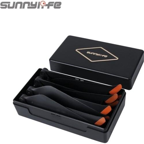 Sunnylife Propellers Case for MAVIC AIR 2/AIR 2S Crush-proof Dust-proof Portable Propeller Storage Box Drone Accessories
