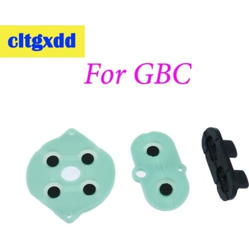 Cltgxdd 1 Set For Nintendo Game Boy Controller Button Silicone Rubber Pad Conductive A B Select Start Rubber Button pad For GBC