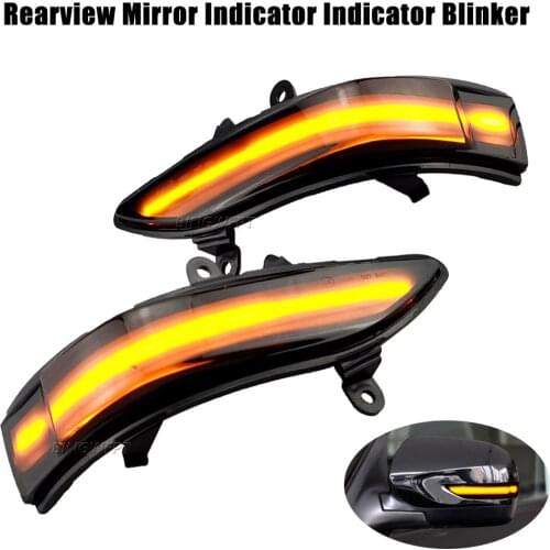 For Subaru Tribeca 2007-2014 Impreza wrx sti sedan 2011Rearview Mirror Flasher Lamp Dynamic Blinker LED Turn Signal Light