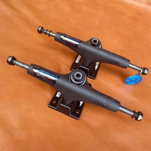 5.25inch THUNDER skateboard trucks good quality aluminum alloy truck carbon steel hollow kingpin skate trucks