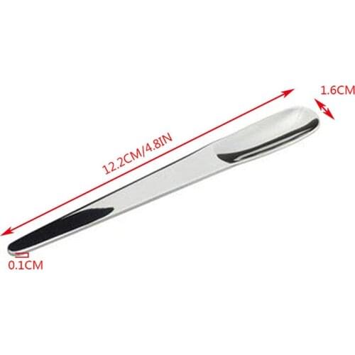Coffee Spoon Stainless Steel Flat Spoon For Dessert Small Coffee Scoop