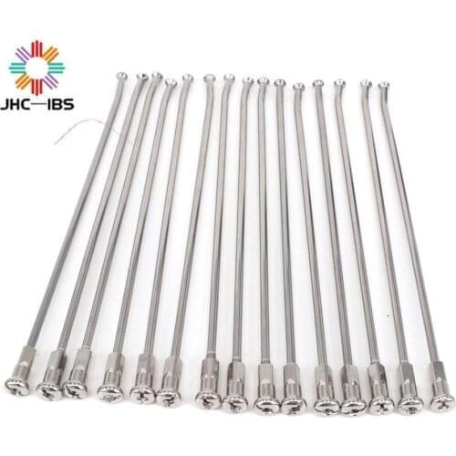 For YAMAHA YZ125 YZ250 YZ250F YZ450F WR250F WR450F YZ WR 250F 450F Motorcycle Front Wheel Stainless Steel Spokes Nipples