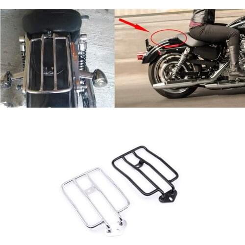 Motorcycle Rear Solo Seat Fits Luggage Rack Support Shelf For Harley XL Sportsters Iron 48 883 XL1200 2004-2018 2015 2016 2017
