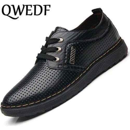 QWEDF Adulto New Leather Shoes Mens Flats, Design Style Men Shoes, Fashion Lace Up Casual Shoes For Men Slipe On Shoes X3-46