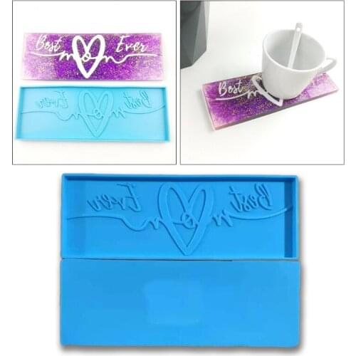 Mothers Day Series Pendants Epoxy Resin Mold Keychain Silicone Mould DIY Crafts Jewelry Casting Tools