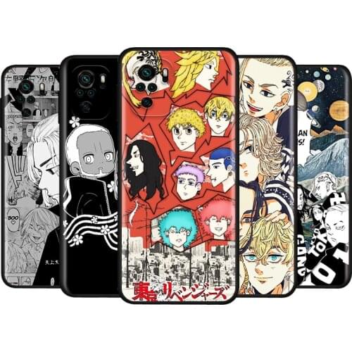 Tokyo Avengers Anime Silicone Cover For Xiaomi Redmi Note 10S 10 9 9S 9T 8T 8 7 6 5 Pro Max 5A 4X 4 5G Soft Phone Case