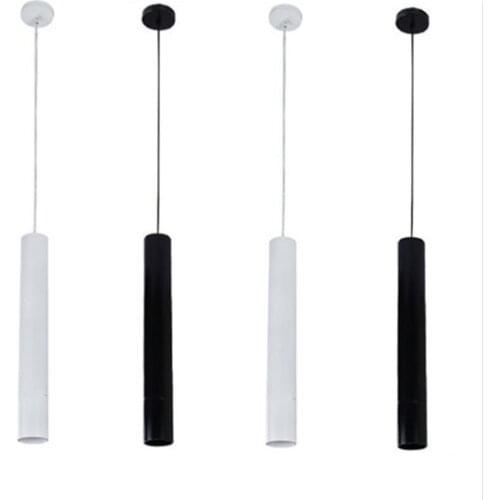 Modern Led Long Tube Pendant Lights Fixture Kitchen Restaurant Counter Pipe Hanging Lamp Shop Decor Spotlight Lighting Luminaire
