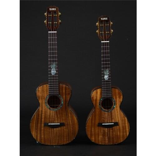 TC-02, TT-02 ,concert and tenor tikis brand ukuleles, solid wood ukulele