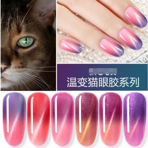 Touch gel nail Polish Soak Off UV Gel Polish Temperature Color Changing UV Gel Varnish Nail Art Laquers