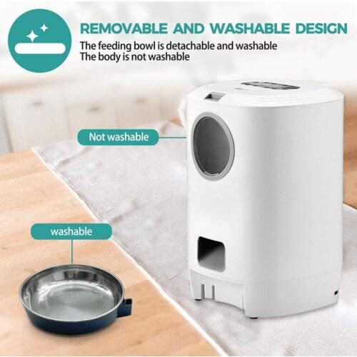 Automatic Timing Smart Feeder Automatic Pet Feeder For Cat Dog Electric Dry Food Dispenser 4.5L Bowls Product Supplies