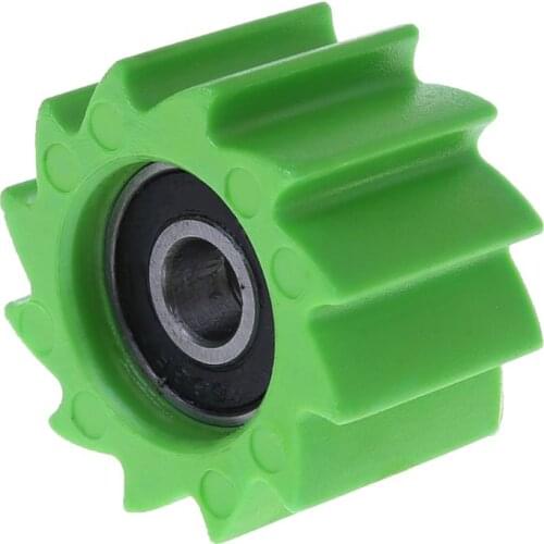 Green Chain Slider Guide Swingarm Roller For KAWASAKI KXF250 KXF450 KX250F KX450F KXF 250 450 Motorcycle 2009-2016 Dropship