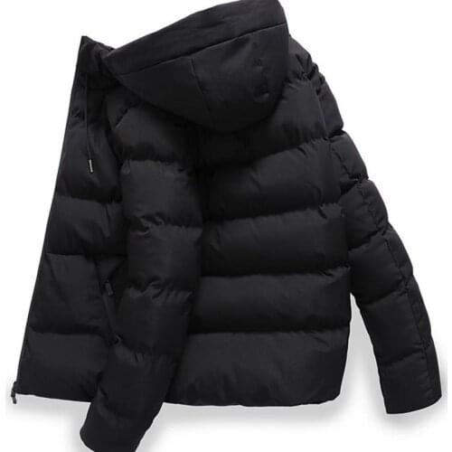 Winter jacket mens Japanese and Korean warm coat coat fashion jacket warm cotton coat mens