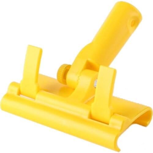 1Pc Skimming Blade Yellow Quick Release Handle Adapter Bracket Connection For Drywall Hand Tool Parts