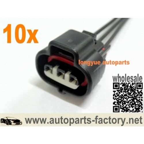 10pcs 1JZ-GTE 2JZ-GTE MAP 3P Connector Wire Harness for Toyota
