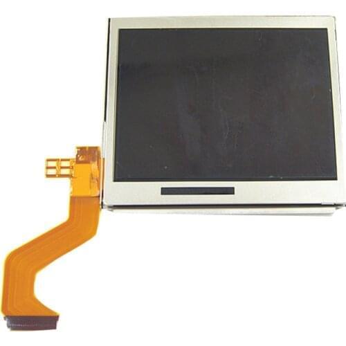 100 pcs Top Upper / Lower Bottom LCD Display Screen Touch Screen Digitizer Glass Replacement For NDS Lite DSL NDSL Game Console