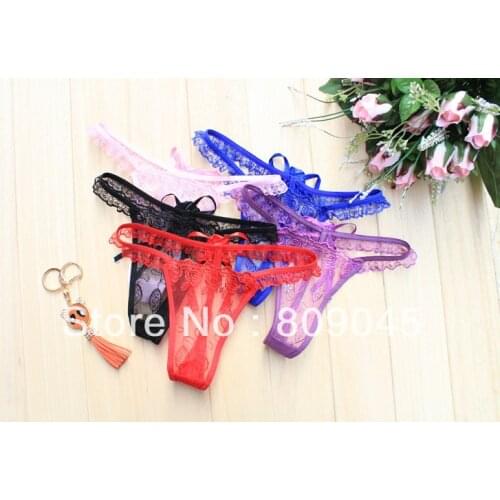 Women lace many color sexy underwear/ladies panties/lingerie/bikini underwear lingerie pants/ thong intimate wear WQ1082 2pcs