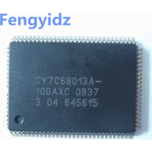 2PCS/LOT CY7C68013A-100AXC CY7C68013A 100LQFP