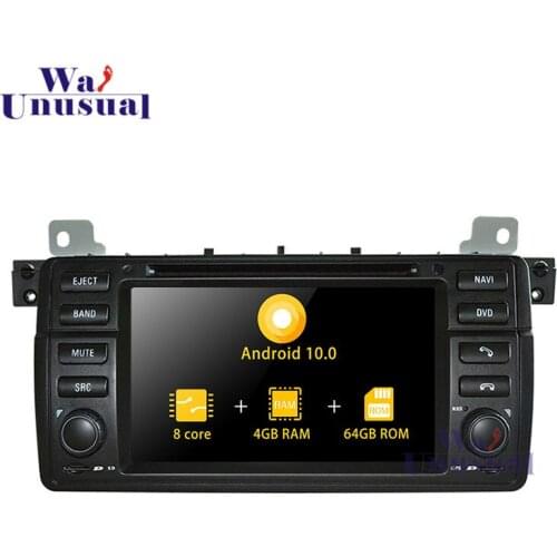 7Inch Octa Core 64G Android 10.0 Auto GPS Navigation For BMW E46 /M3 (1998-2005) Radio Player with GPS BT WIFI 3G Maps 1024*600