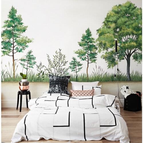 Bacal Original Design Trees and Glass Murals Wallpaper for Walls Bedding Room Sofa Background 3d Wall Photo Murals Wall paper