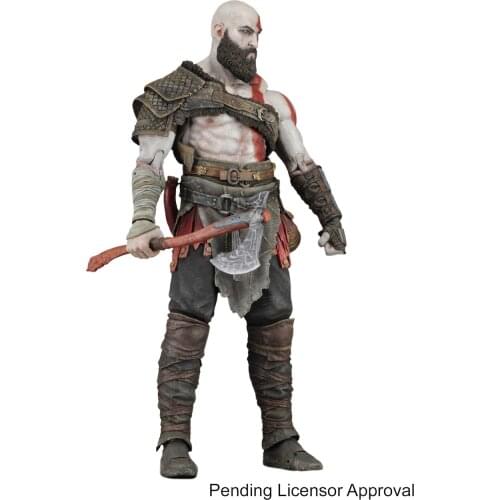 God of War 4 Kratos PVC Action Figure Collectible Model Toys 18cm