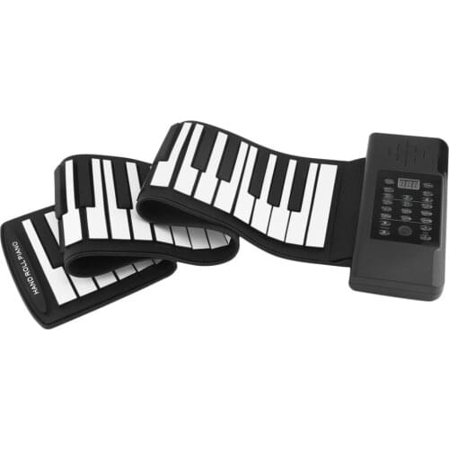 Electronic Organ Digital Keyboard Piano Built-in Speaker 61 Keys 128 Tones Electronic Piano Waterproof Rechargeable Musical Inst