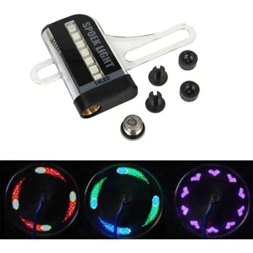 Bike Spoke Lights LED Waterproof Cool Bicycle Wheel Light Safety Tire Lights Ultra Bright Bike Lights for Wheels
