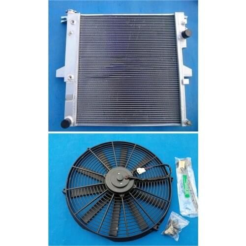 Hot Selling ALUMINUM RADIATOR+Fan 1996-1999 For FORD MERCURY FITS EXPLORER MOUNTAINEER 5.0 V8 8CYL 96 97 98 99