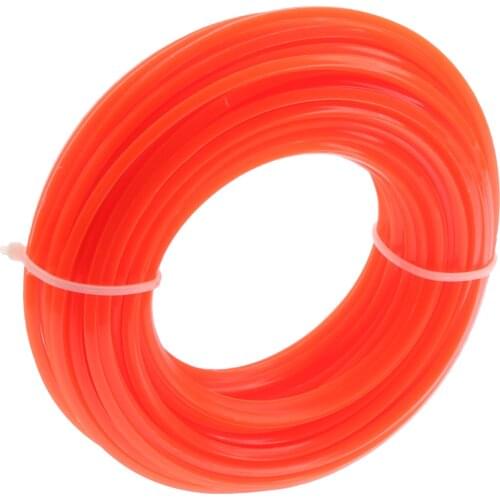 Brushcutter Strimmer Trimmer Nylon Line Brush Cutter Garden Cord Wire String Grass Strimmer Line For Lawn Mower 3.0mm x 15m