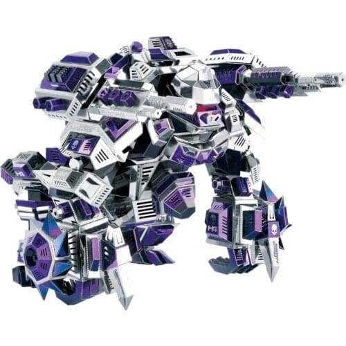 Microworld 3D metal puzzle The Dark Stones Model DIY Laser Cut Jigsaw Model gift For Adult Educational Toys Desktop decor