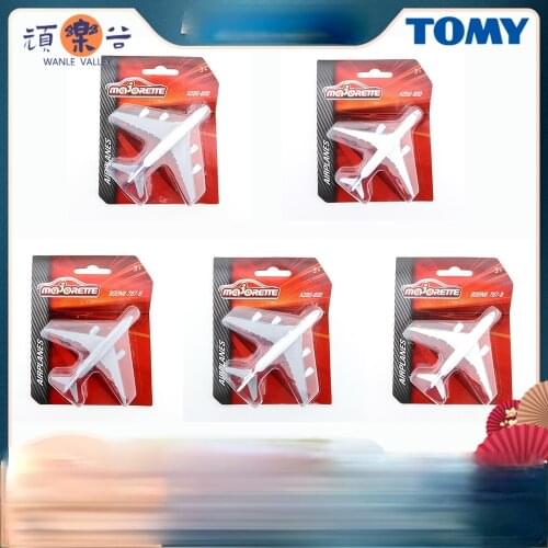 Majorette Airplane Model Vehicles Collection Metal Die-cast Simulation Model Cars Toys
