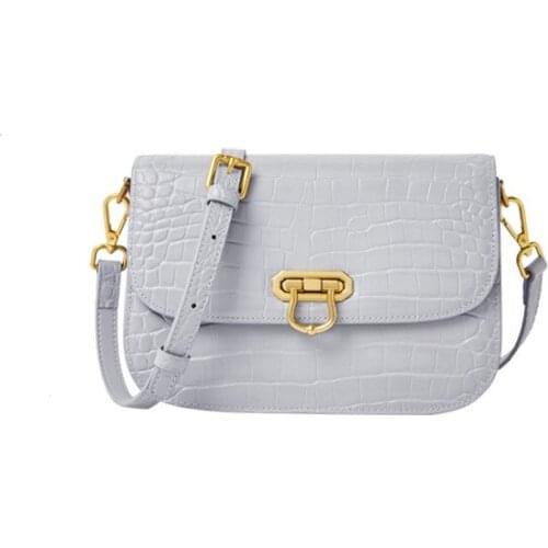 OUSSON Fashion Exquisite Womens Shoulder Bags Large Capacity Crossbody Bag French Style Leather Underarm Bag