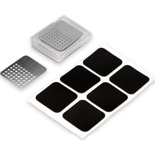 6Pcs/set Square Rubber Bicycle Tire Patch Cycle Repair Tools Cycling Bike Tire Tyre Inner Tube Puncture Bicycle Repair Tools