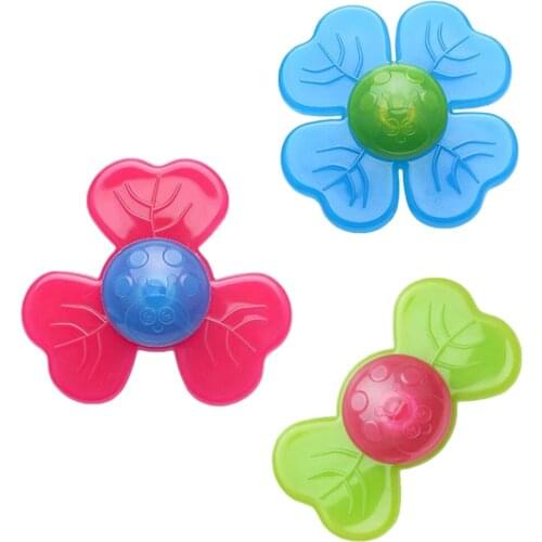 Set of 3 Interesting Suction Cup Top Intelligence Educational Infant Baby Sucker Toys Fridge Magnet