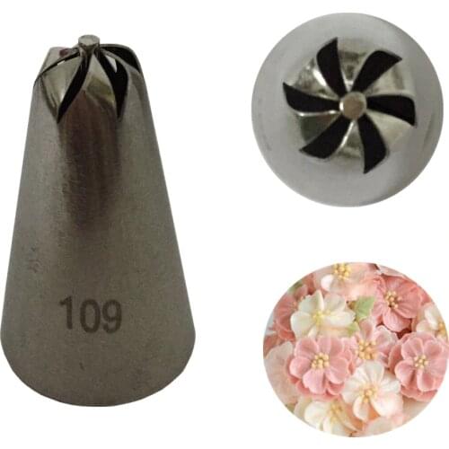 1 piece Rose Flower Cake Confection Tips Stainless Steel Small Icing Piping Nozzles Decorator Cupcake Sugar Crafting Pastry Tool