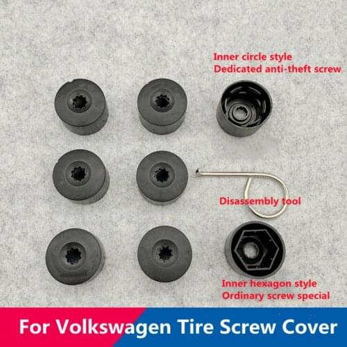 Suitable for Volkswagen Bora Jetta LaVida Polo Sagitar CC Santana Passat General original tire wheel screw cap