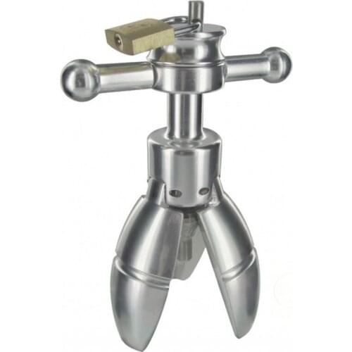 Open and close anal plug lock heavy super large anal plug G-point vestibular masturbation spin control open angle sex toy