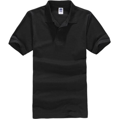 Polo mens polo shirt 2020 new pure color leisure coat lapels, cultivate ones morality short sleeve T-shirt summer cotton