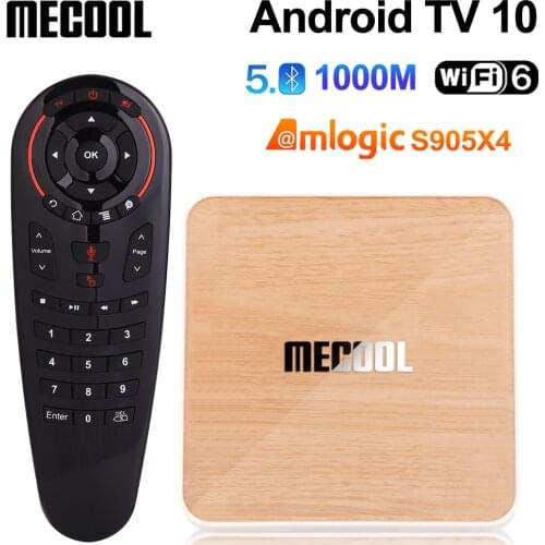 Delux Mecool KM6 Amlogic S905X4 Smart Android 10.0 TV Box 4GB RAM 64GB ROM 2.4G/5G WiFi 4K 1000M Android 10 Set Top Box 2GB 16GB