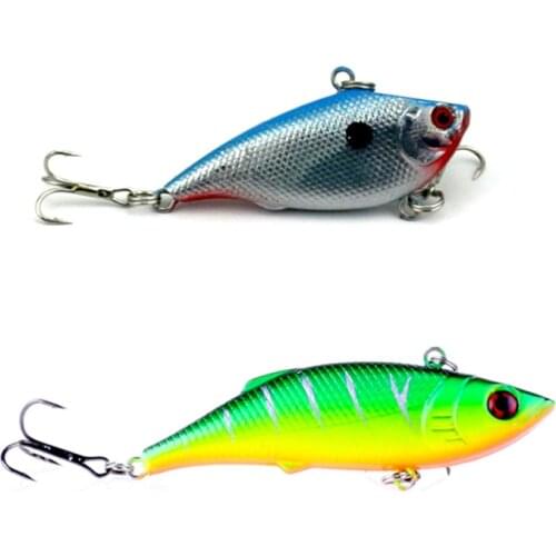 Fishing Sinking VIB Lure 5.5cm/7.5g 7.5cm/10g Rattle Vibration Bait Artificial Bait Fishing Tackle Crankbaits Pesca Wobblers