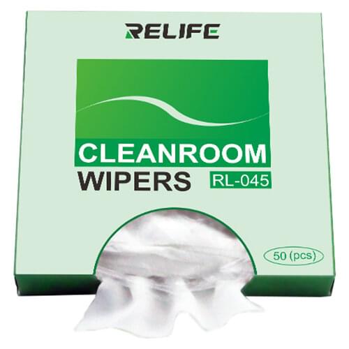 SUNSHINE RL-045 anti-static dust-free cloth, used for mobile screen wiping, cleaning motherboard, 50PCS