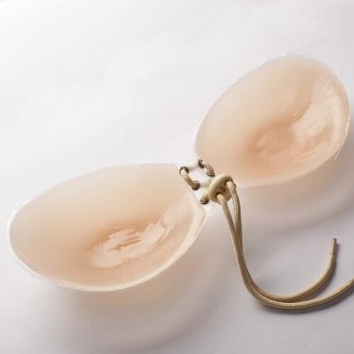 Silicone Bra Invisible strapless push up silicone invisible bra self adhesive bra